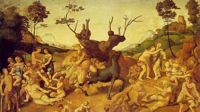Piero di Cosimo The Misfortunes of Silenus France oil painting art